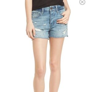 NWT! Treasure & Bond High Waist Boyfriend Cutoff Denim Shorts